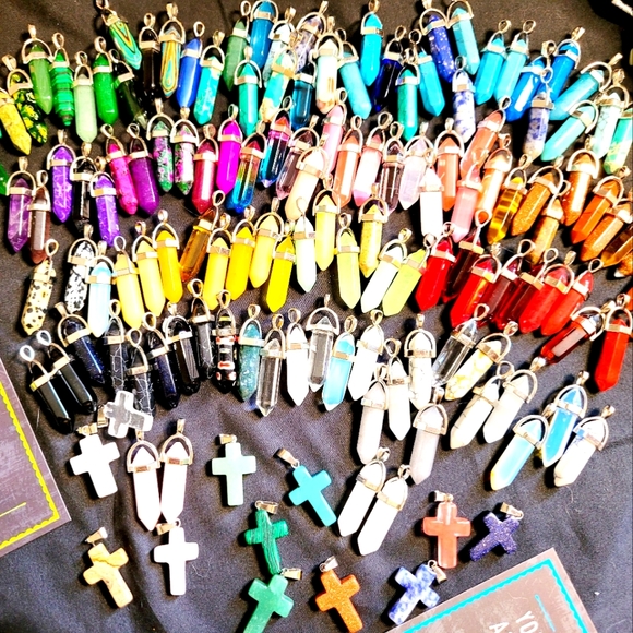 2 for 40 Bullet Pendant charm bracelet - Picture 4 of 6